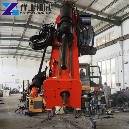 YG integrated rock drilling splitting machine