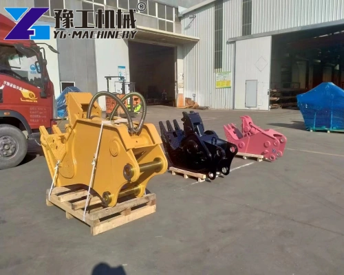 hydraulic crushing tong excavator
