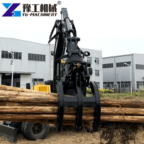 hydraulic log timber grabs