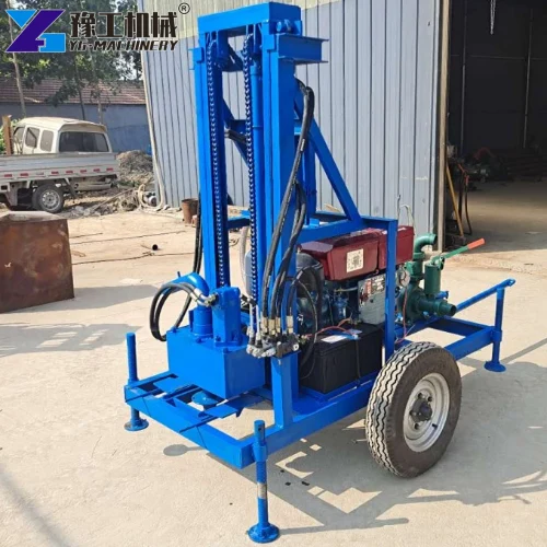 portable borehole drilling machine