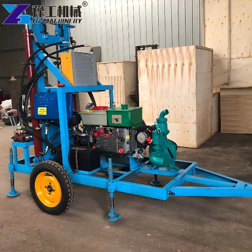 portable well drilling rig