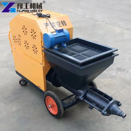 cement mortar spraying machine manufacturer