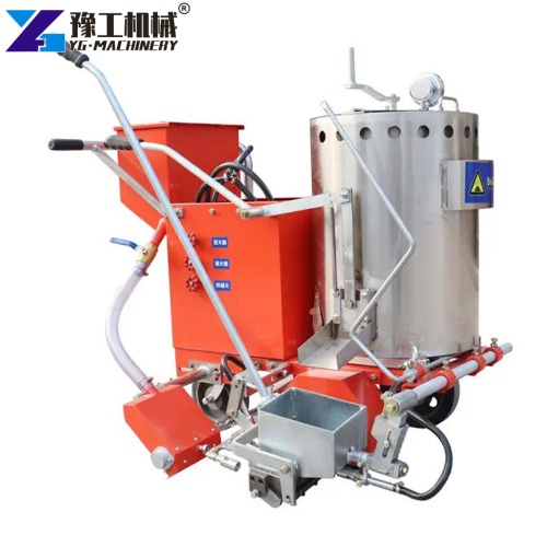 thermoplastic striping machine