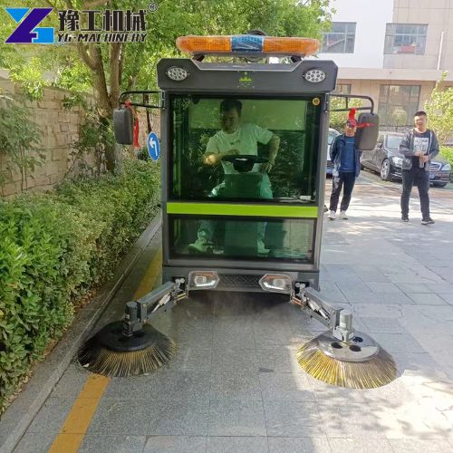 electric street sweeper