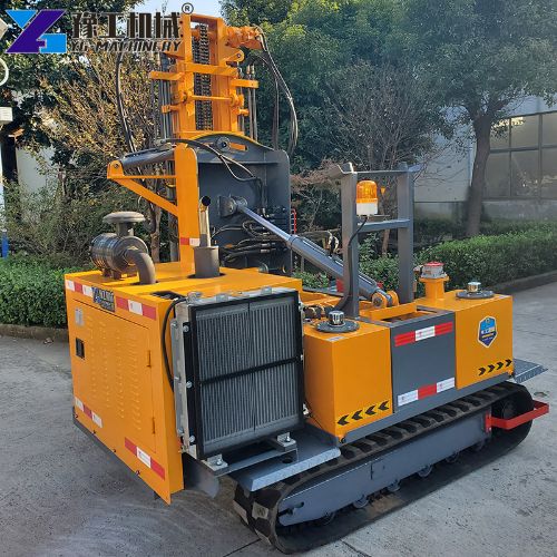 guardrail pile driver