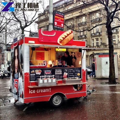 mobile hot dog trailer