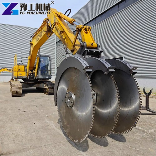 excavator saw attachment