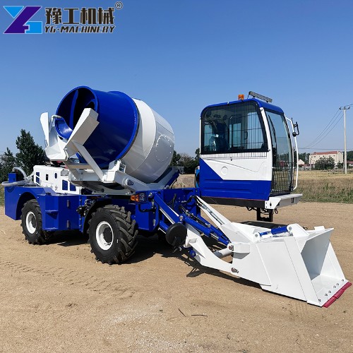 self loading concrete mixer factory