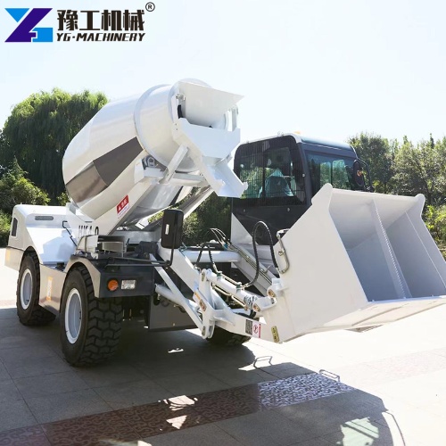 self loading concrete mixer price