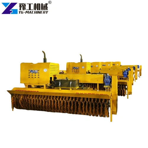 Self-powered vehicle snow brush