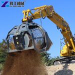 rotary screening bucket