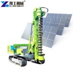 solar pile driver