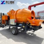 Concrete Mixer and Pumping Machine concrete mixer and pumping machine