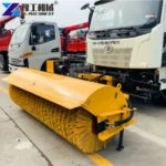 hydraulic snow brush